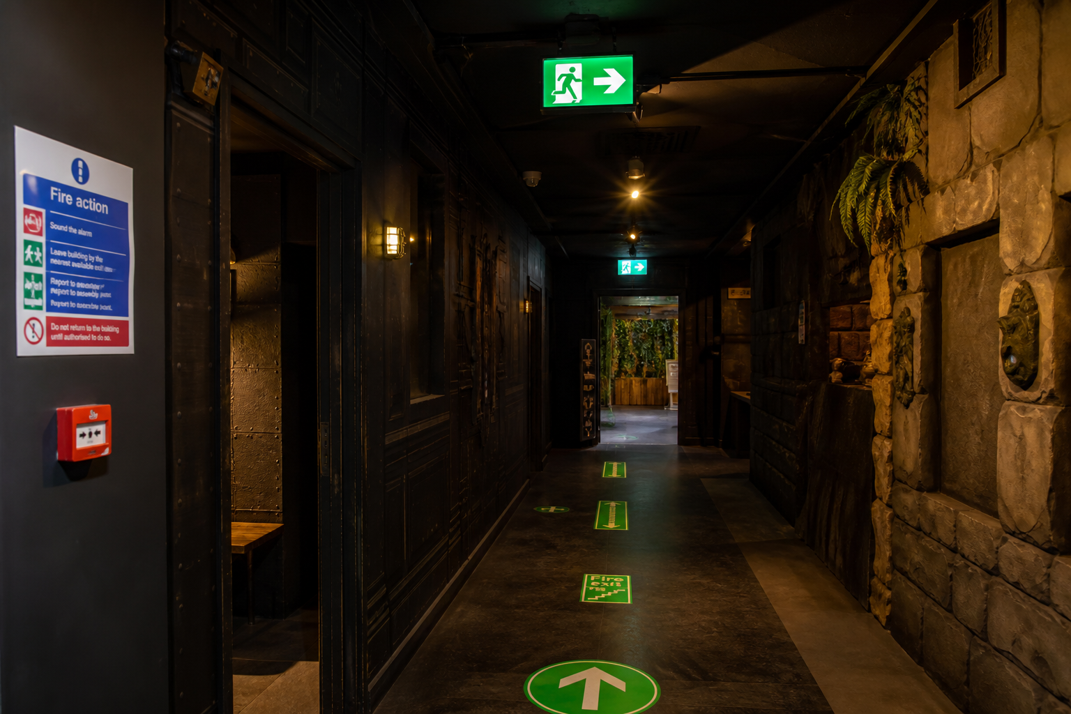 Próbne ewakuacje i Escape Room
